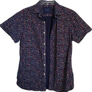Denim & Flowers Shirt Ricky Singh Short Sleeve, Enjoy The Little Details Small